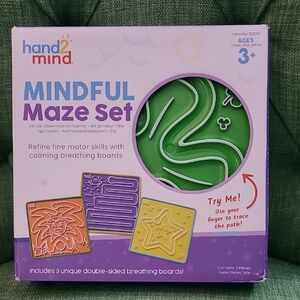 Mindful Maze Set - Green, Yellow, Purple